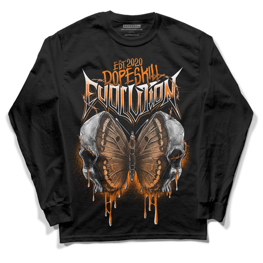 Wmns Dunk Low 'Magma Orange DopeSkill Long Sleeve T-Shirt DopeSkill Evolution Graphic Streetwear - Black