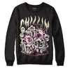 Dunk Low Night Maroon and Medium Soft Pink DopeSkill Sweatshirt Chillin Graphic Streetwear - Black 