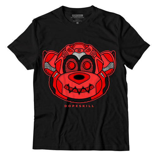 AJ 9 Chile Red DopeSkill T-Shirt Monk Graphic