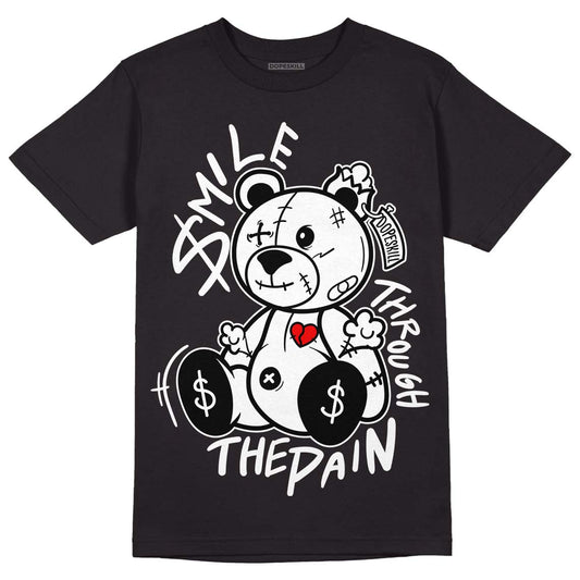 Jordan 1 High 85 Black White DopeSkill T-Shirt BEAN Graphic Streetwear - Black