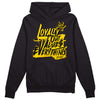 Light Ginger 14s Retro DopeSkill Hoodie Sweatshirt LOVE Graphic - Black