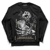 Jordan 4 Retro SE Craft Photon Dust DopeSkill Long Sleeve T-Shirt Show Me The Money Graphic Streetwear - Black 