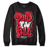 Lost & Found 1s DopeSkill Sweatshirt New Paid In Full Graphic - Black