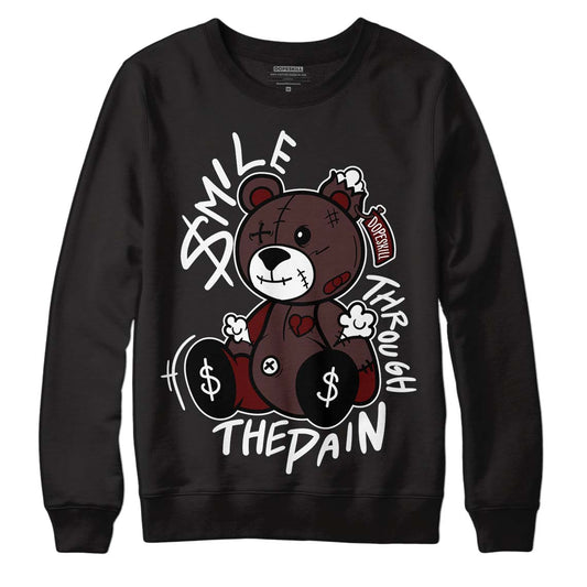 Jordan 12 x A Ma Maniére DopeSkill Sweatshirt BEAN Graphic Streetwear - Black 