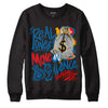 Messy Room 4S DopeSkill Sweatshirt Real Ones Move In Silence Graphic - Black