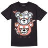 DJ Khaled x Jordan 5 Retro ‘Crimson Bliss’ DopeSkill T-Shirt New Double Bear Graphic Streetwear - Black 