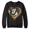 Safari Dunk Low DopeSkill Sweatshirt Heart Jordan Graphic - Black