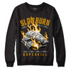 Black Taxi 12s DopeSkill Sweatshirt Slow Burn Graphic - Black 