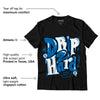 AJ 1 Dark Marina Blue DopeSkill T-Shirt Drip Too Hard Graphic