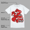 Gym Red 12s DopeSkill T-Shirt Bear Steals Sneaker Graphic