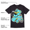 Aqua 5s DopeSkill T-Shirt Bear Steals Sneaker Graphic