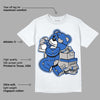 True Blue 1s DopeSkill T-Shirt Bear Steals Sneaker Graphic