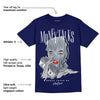 Midnight Navy 11s DopeSkill T-shirt Money Talks Graphic