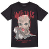 Atmosphere 6s Low DopeSkill T-Shirt Money Talks Graphic - Black 