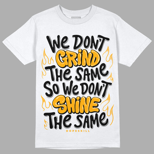 Black Taxi 12s DopeSkill T-Shirt Grind Shine Graphic - White 