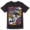 Brotherhood 1s High OG DopeSkill T-Shirt Don't Quit Graphic - Black