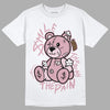 Dunk Low Teddy Bear Pink DopeSkill T-Shirt BEAN Graphic - White 