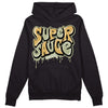 Jade Horizon 5s DopeSkill Hoodie Sweatshirt Super Sauce Graphic - Black 