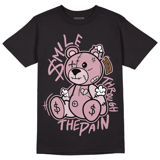 Dunk Low Teddy Bear Pink DopeSkill T-Shirt BEAN Graphic - Black 