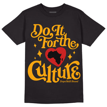 Jordan 12 Retro Black Taxi DopeSkill T-Shirt Do It For The Culture Graphic Streetwear - White