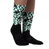 Lottery Pack Malachite Green Dunk Low Sublimated Socks Mushroom Graphic