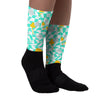 New Emerald 1s Sublimated Socks Mushroom Graphic