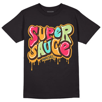 Flyease Bio Hack 1s Low DopeSkill T-Shirt Super Sauce Graphic - Black 