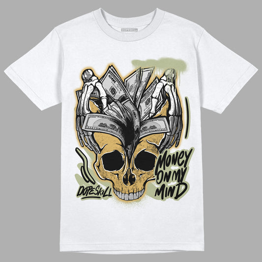 Jade Horizon 5s DopeSkill T-Shirt MOMM Skull Graphic - White 