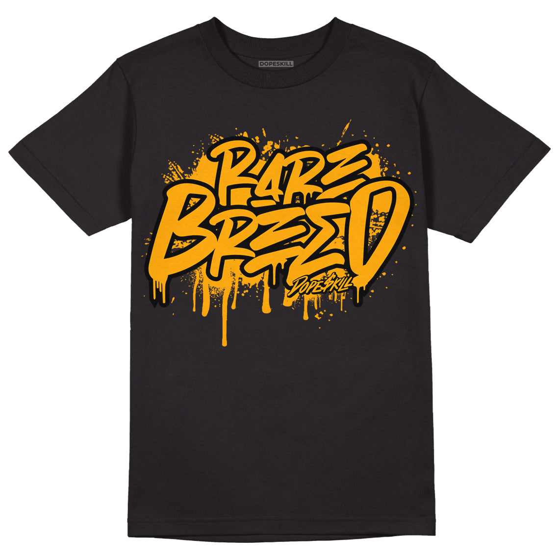 Black Taxi 12s DopeSkill T-Shirt Rare Breed Graphic - Black 