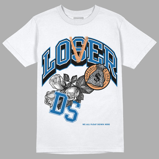 Jordan 3 Retro Wizards DopeSkill T-Shirt Loser Lover Graphic Streetwear - White