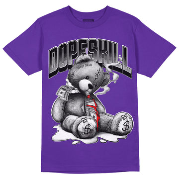 PURPLE Collection DopeSkill Purple T-shirt Sick Bear Graphic - Purple 