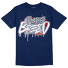 Midnight Navy 4s DopeSkill Midnight Navy T-shirt Rare Breed Graphic