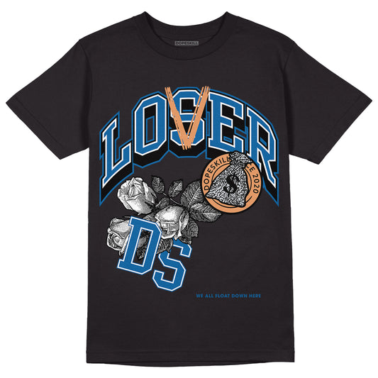 Jordan 3 Retro Wizards DopeSkill T-Shirt Loser Lover Graphic Streetwear - Black