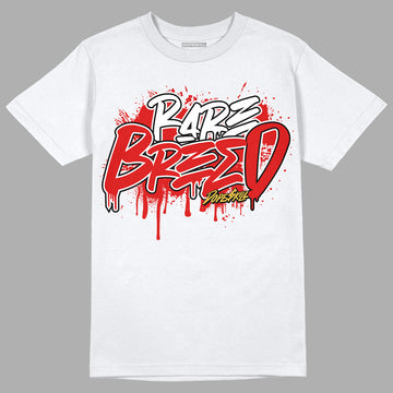 Dunk Low Gym Red DopeSkill T-Shirt Rare Breed Graphic - White 