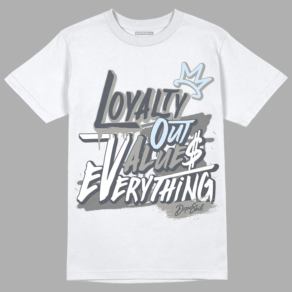 Jordan 6 Retro Cool Grey DopeSkill T-Shirt LOVE Graphic Streetwear - White