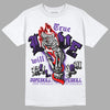 PURPLE Collection DopeSkill T-Shirt True Love Will Kill You Graphic - White 