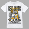 Black Taxi 12s DopeSkill T-Shirt Real Lover Graphic - White 