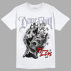 Jordan 13 Retro 'Black Flint' DopeSkill T-Shirt Money Loves Me Graphic Streetwear - White 