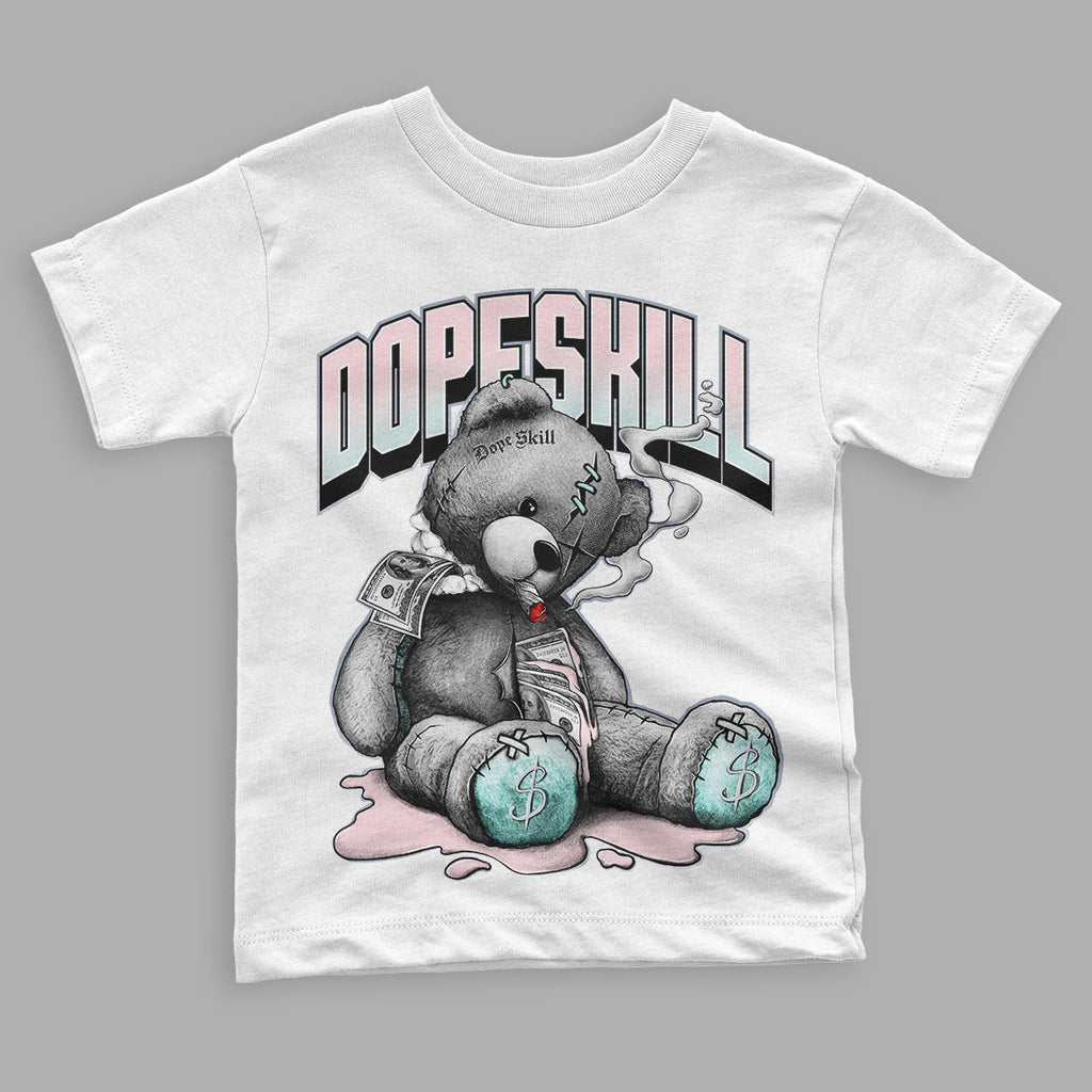 Easter 5s DopeSkill Toddler Kids T-shirt Sick Bear Graphic - White