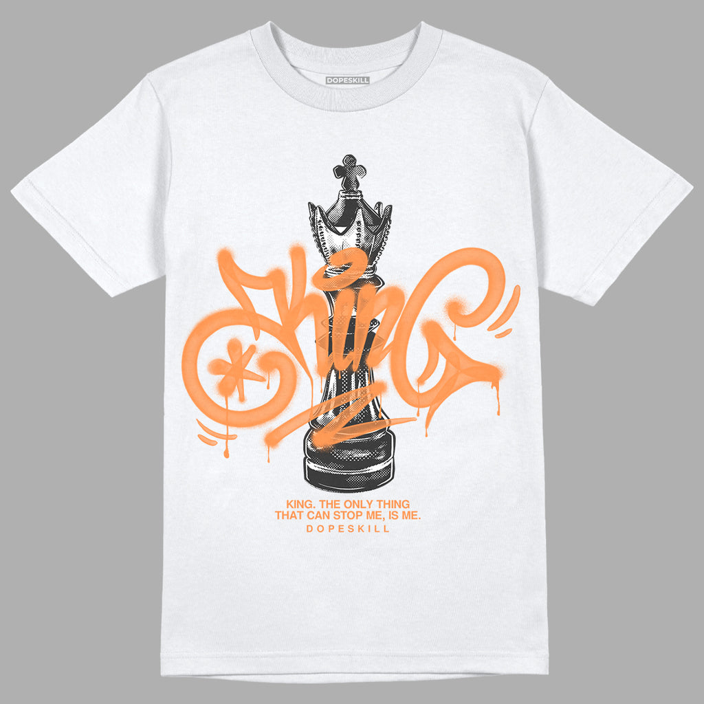Dunk Low Peach Cream (W) DopeSkill T-Shirt King Chess Graphic Streetwear - White