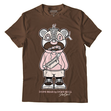 Jordan 3 Neapolitan DopeSkill Dark Mocha T-shirt Sneaker Bear Graphic