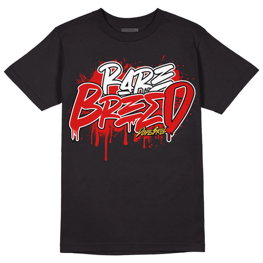 Dunk Low Gym Red DopeSkill T-Shirt Rare Breed Graphic - Black 