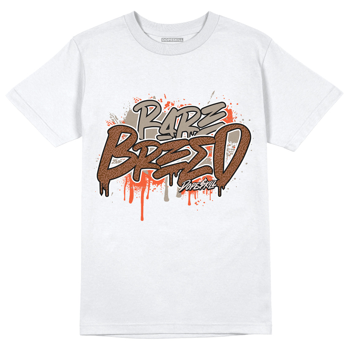 Jordan 3 “Desert Elephant” DopeSkill T-Shirt Rare Breed Graphic - White