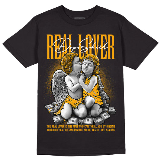 Black Taxi 12s DopeSkill T-Shirt Real Lover Graphic - Black 