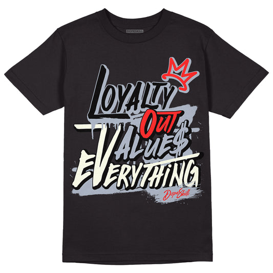 Jordan 3 Retro White Cement Reimagined DopeSkill T-Shirt LOVE Graphic Streetwear - Black