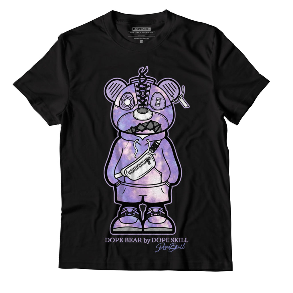 Jordan 4 Zen Master DopeSkill T-Shirt Sneaker Bear Graphic - Black 