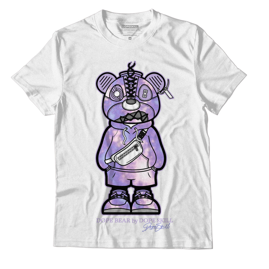 Jordan 4 Zen Master DopeSkill T-Shirt Sneaker Bear Graphic - White 