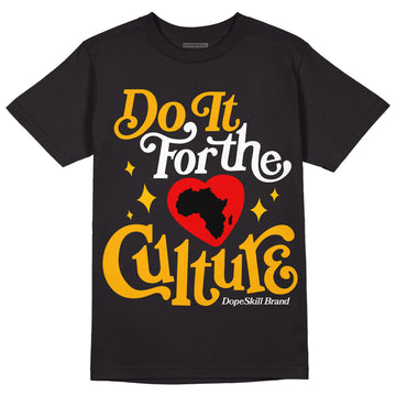 Dunk Low Championship Goldenrod (2021) DopeSkill T-Shirt Do It For The Culture Graphic Streetwear - Black