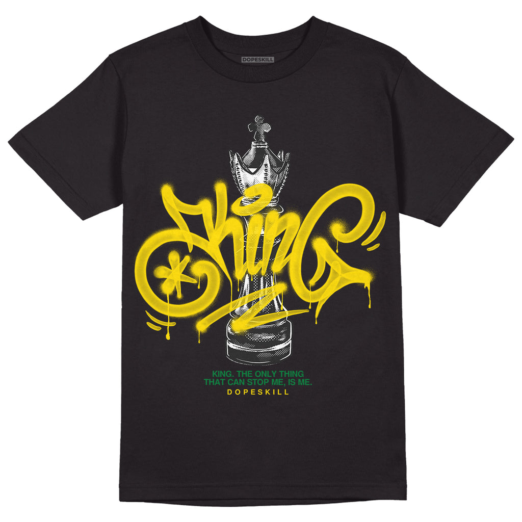 Dunk Low Reverse Brazil DopeSkill T-Shirt King Chess Graphic Streetwear - Black