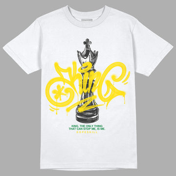 Dunk Low Reverse Brazil DopeSkill T-Shirt King Chess Graphic Streetwear - White